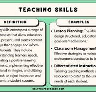 teaching skills