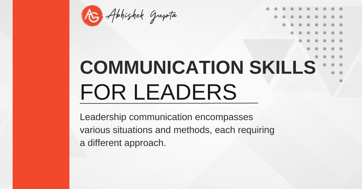 leadership communication skills
