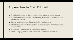 civic education