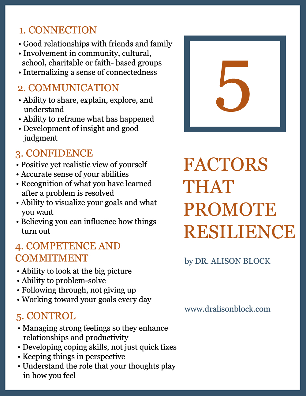 resilience skills
