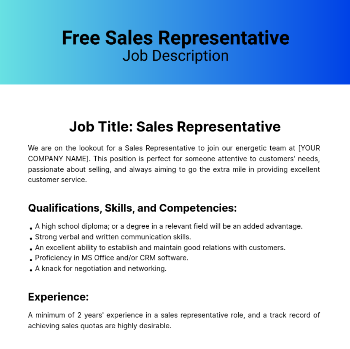 Mastering Essential Sales Representative Skills: A Path to Success