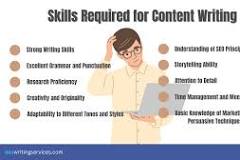 content writer skills